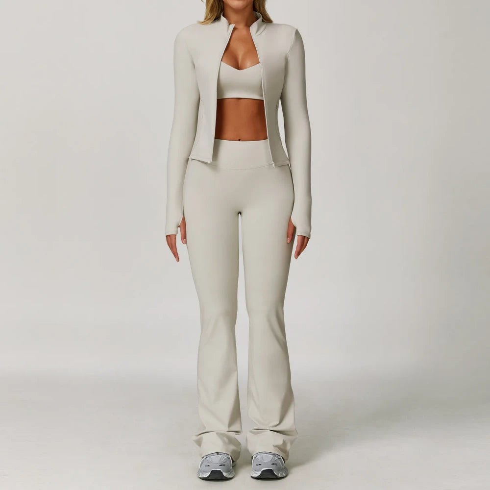Athletic Yoga Tracksuit Set