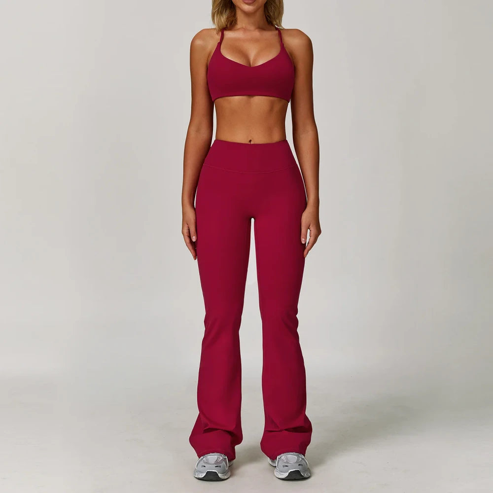 Athletic Yoga Tracksuit Set