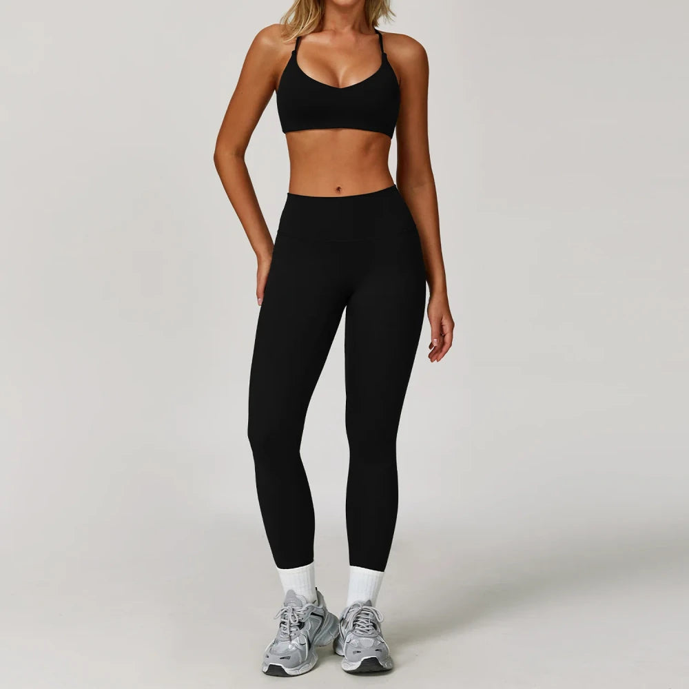Athletic Yoga Tracksuit Set
