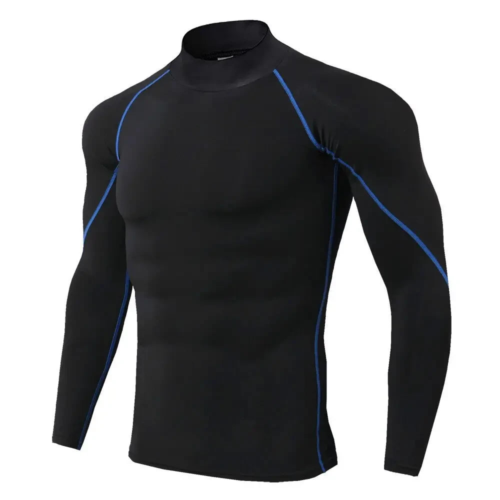 Mens Compression Long Sleeve Training Top