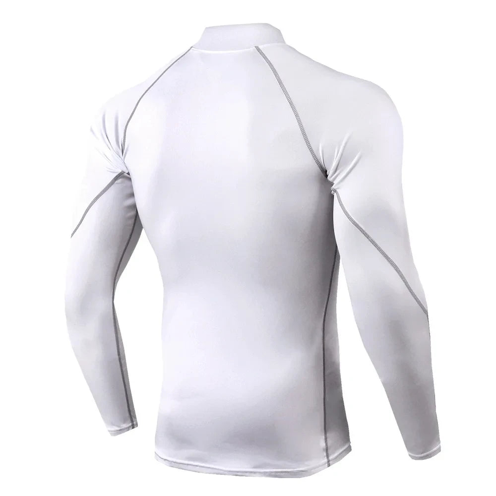 Mens Compression Long Sleeve Training Top