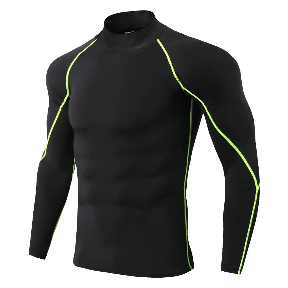 Mens Compression Long Sleeve Training Top