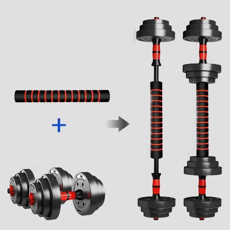 Adjustable Dumbbell and Barbell Set