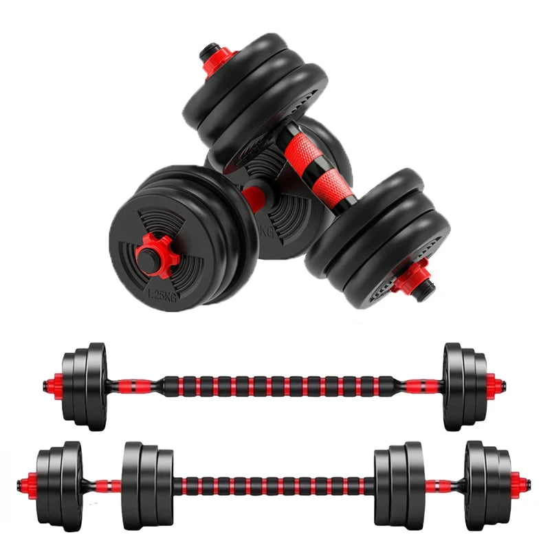 Adjustable Dumbbell and Barbell Set