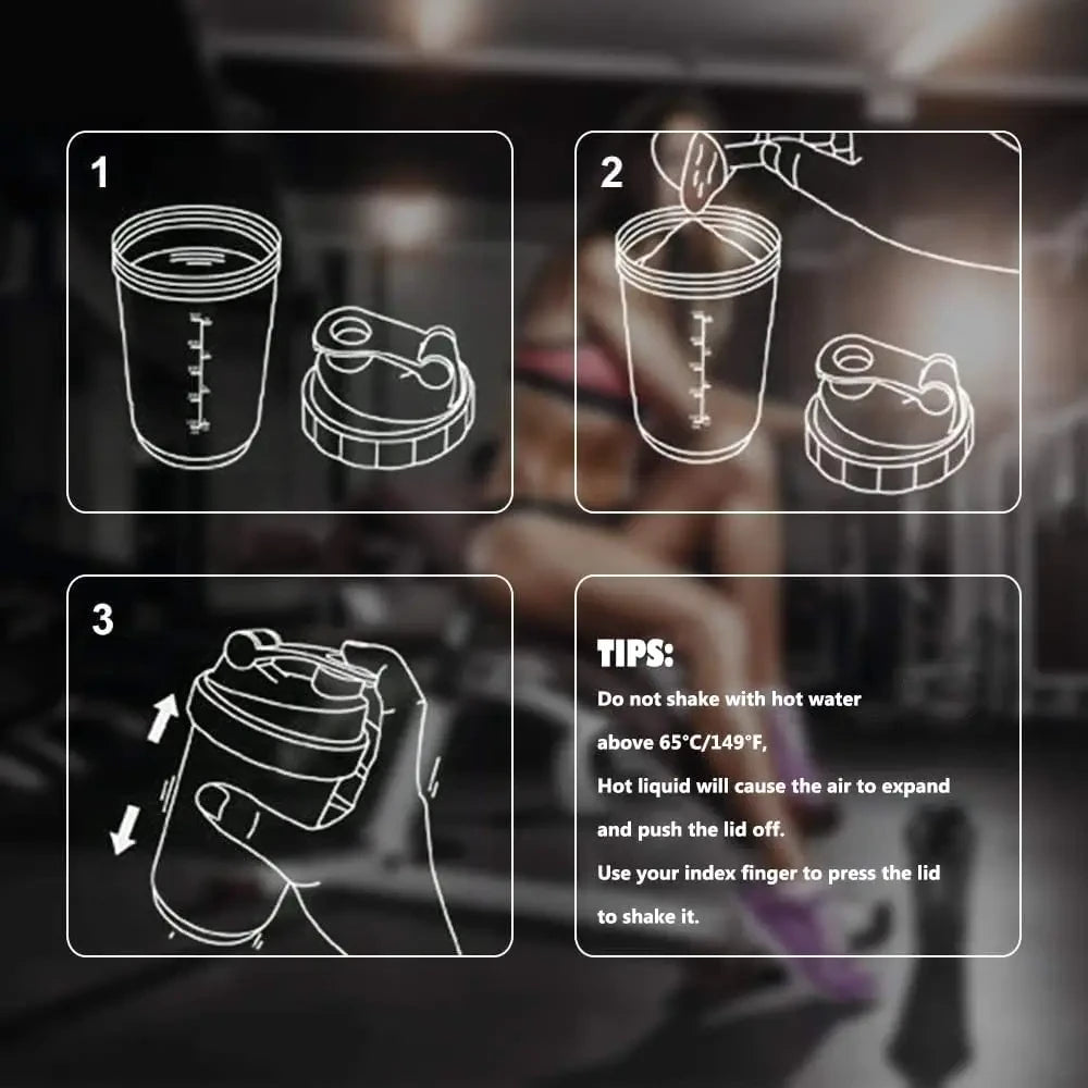 Three Layer Protein Shaker