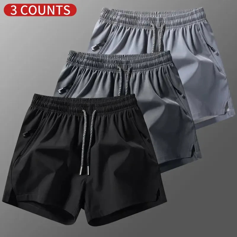 Breathable Athletic Drawstring Shorts
