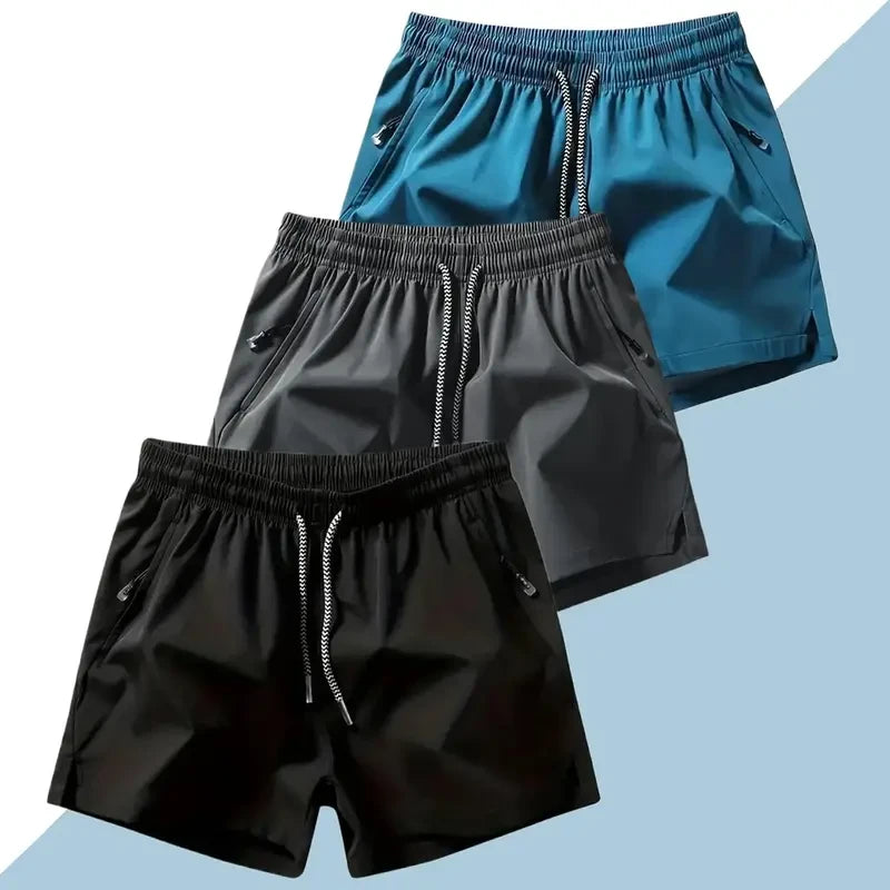 Breathable Athletic Drawstring Shorts