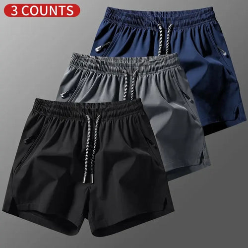 Breathable Athletic Drawstring Shorts