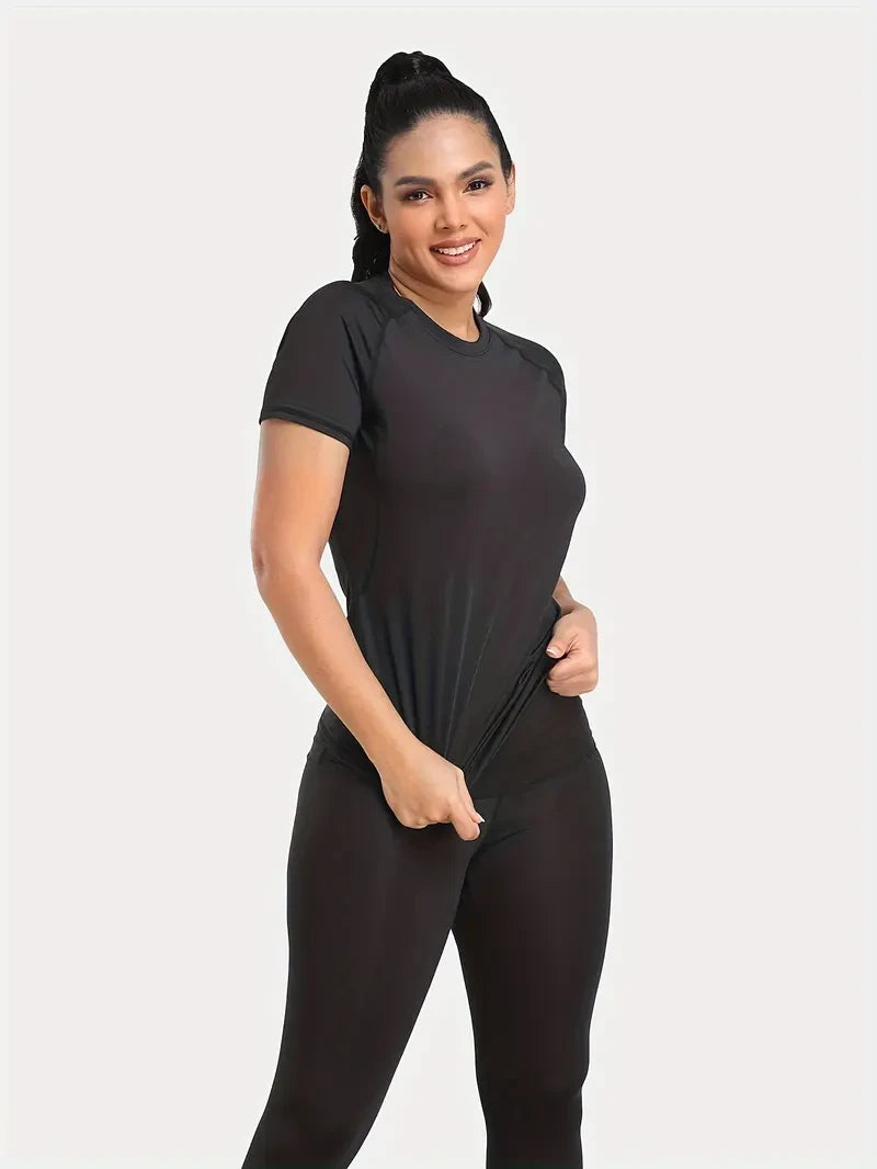 Women Compression Workout Shirts