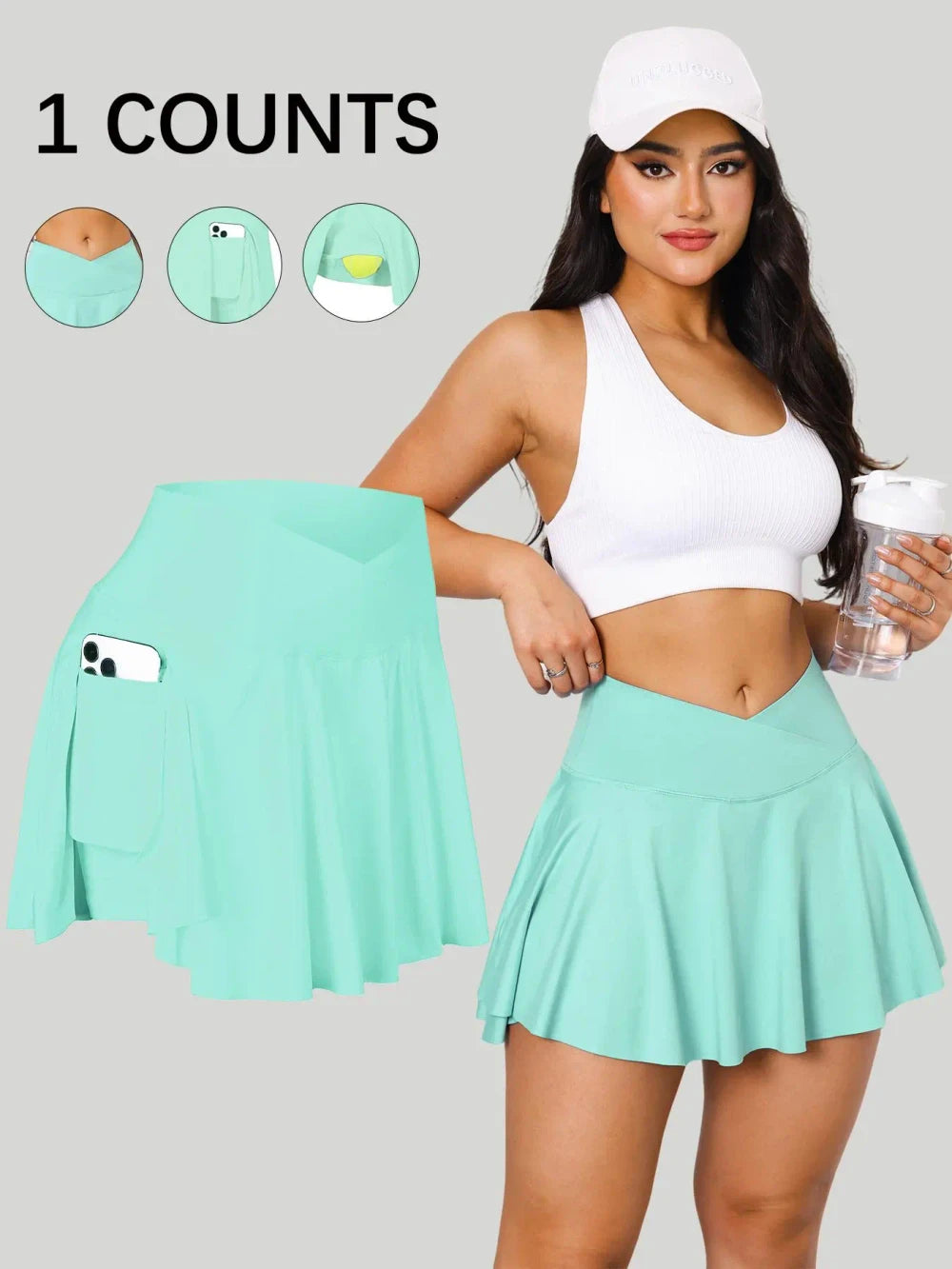 Versatile Stretch Sport Skirt