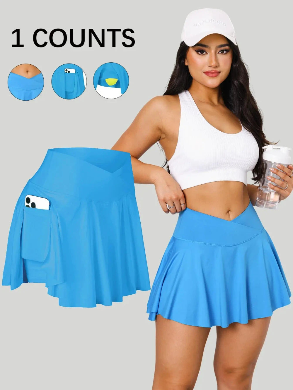 Versatile Stretch Sport Skirt