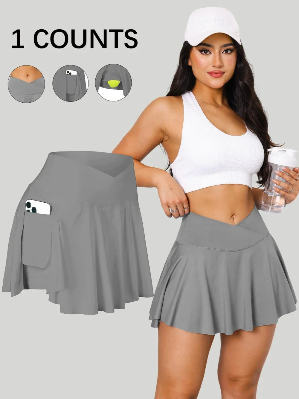 Versatile Stretch Sport Skirt