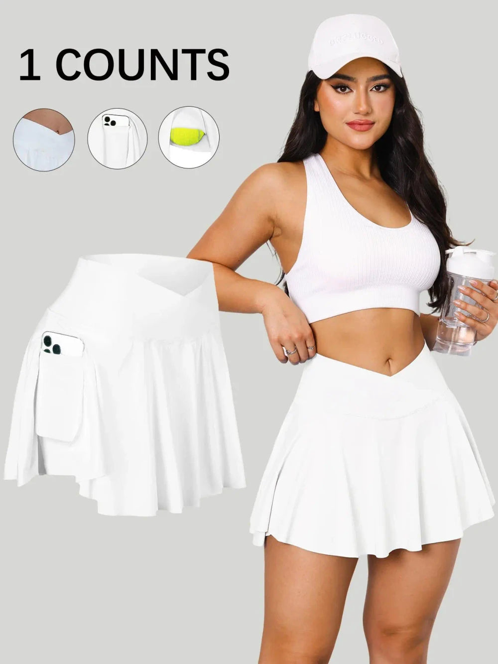 Versatile Stretch Sport Skirt