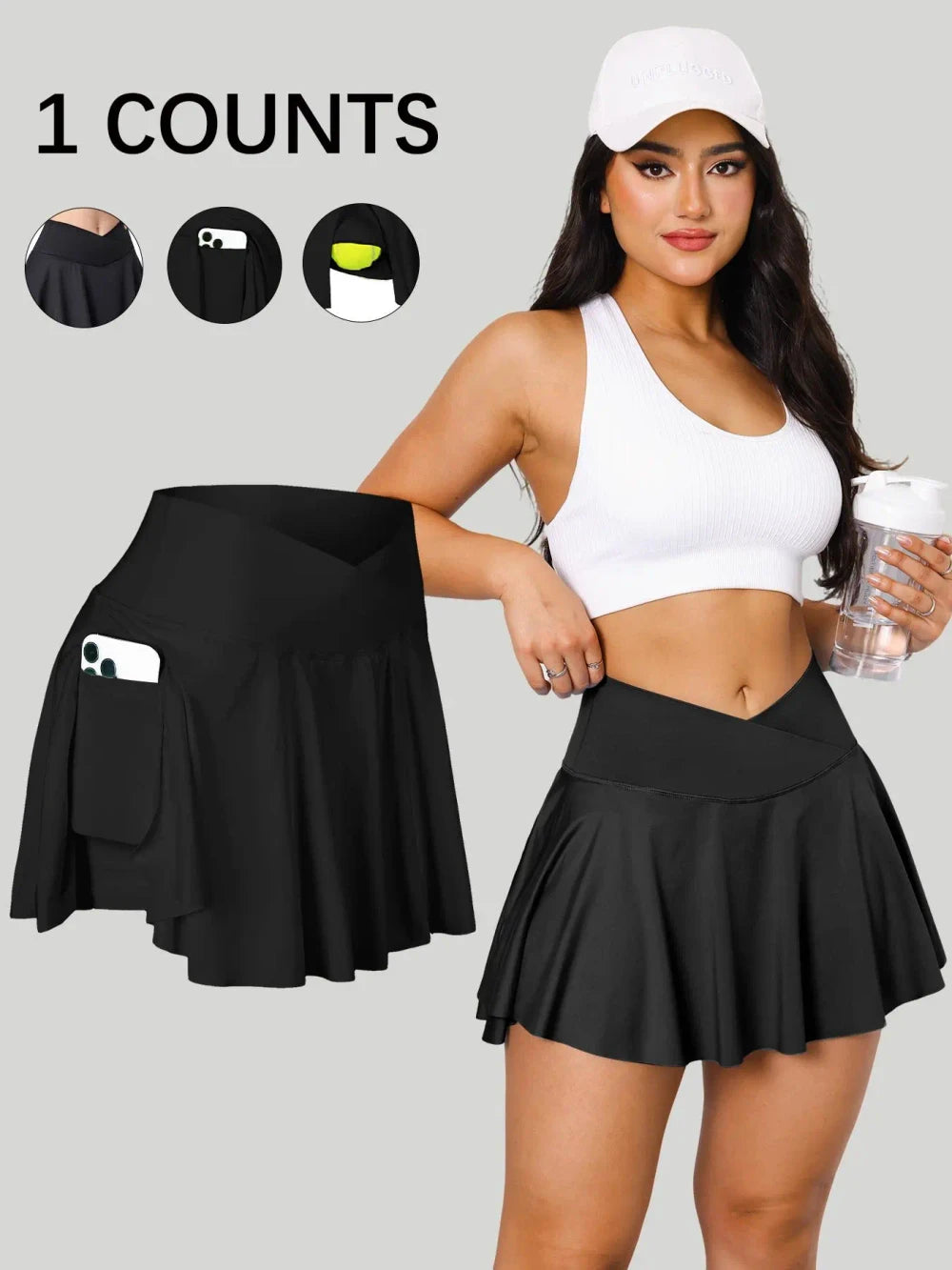 Versatile Stretch Sport Skirt