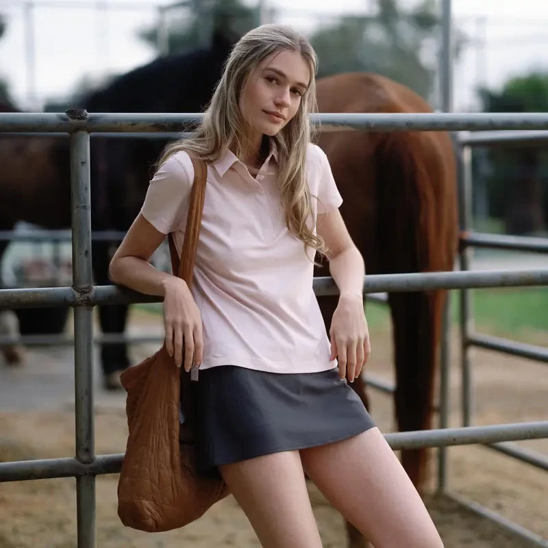 High Waisted Tennis Skort