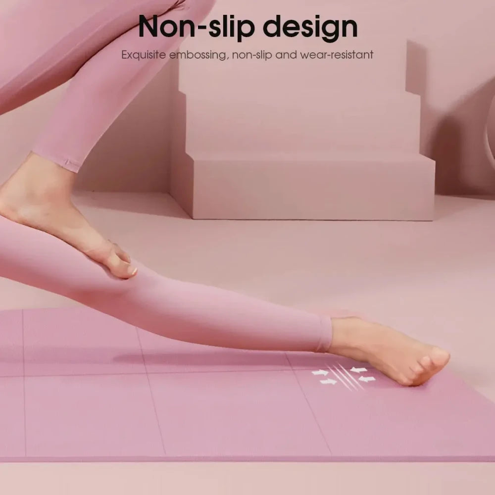 Coral Non-Slip Yoga Mat