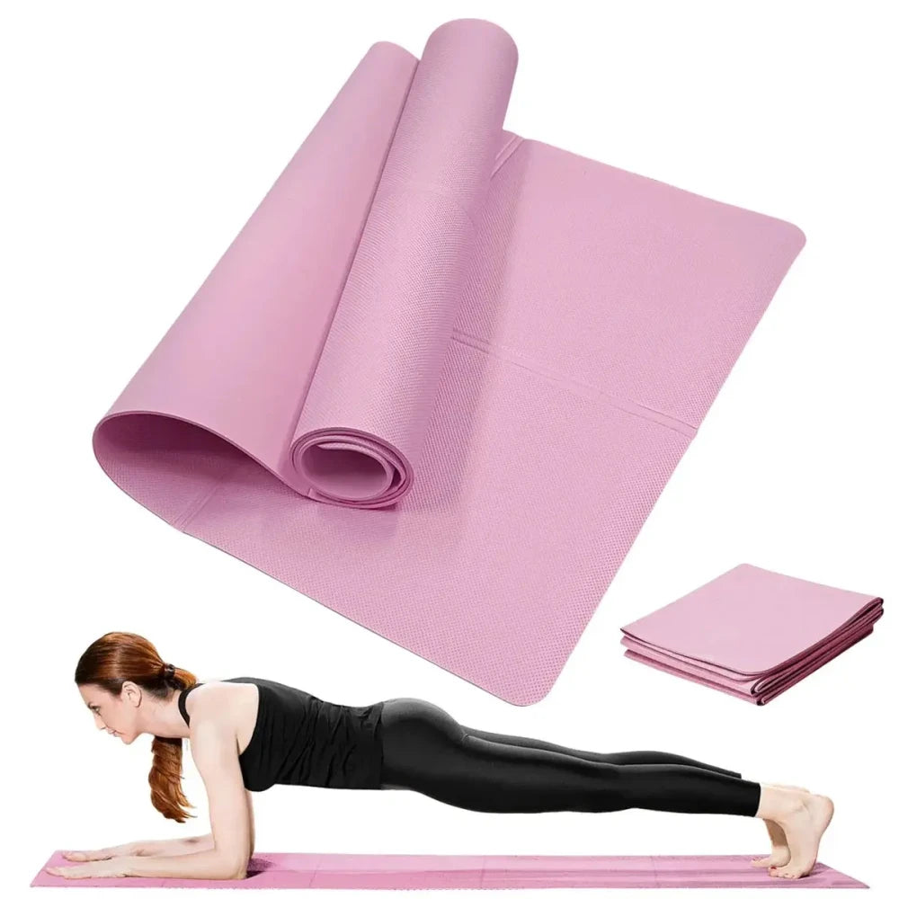 Coral Non-Slip Yoga Mat