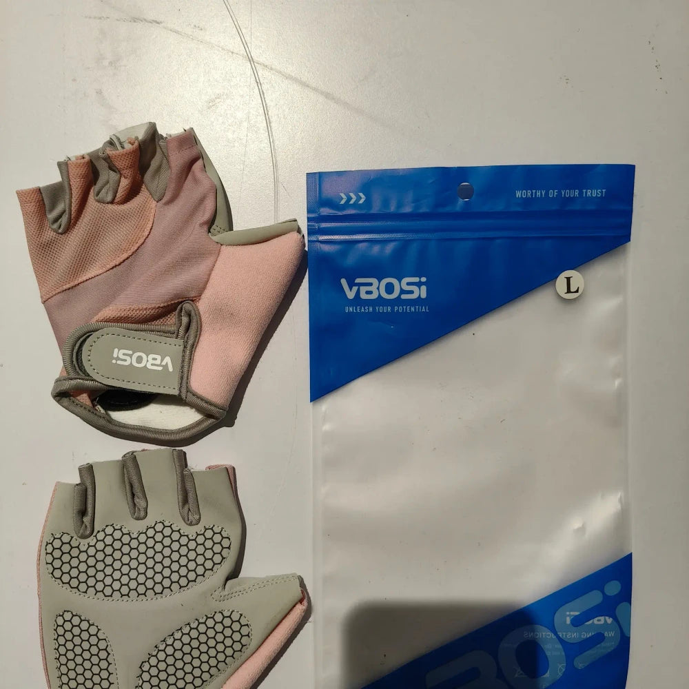 Cushioned Half-Finger Fitness Gloves